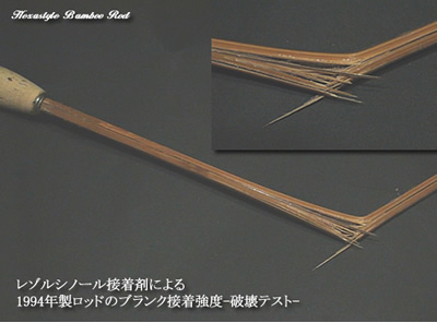 flyfishing Bamboo Rod バンブーロッドの強度 How to make bamboo fly